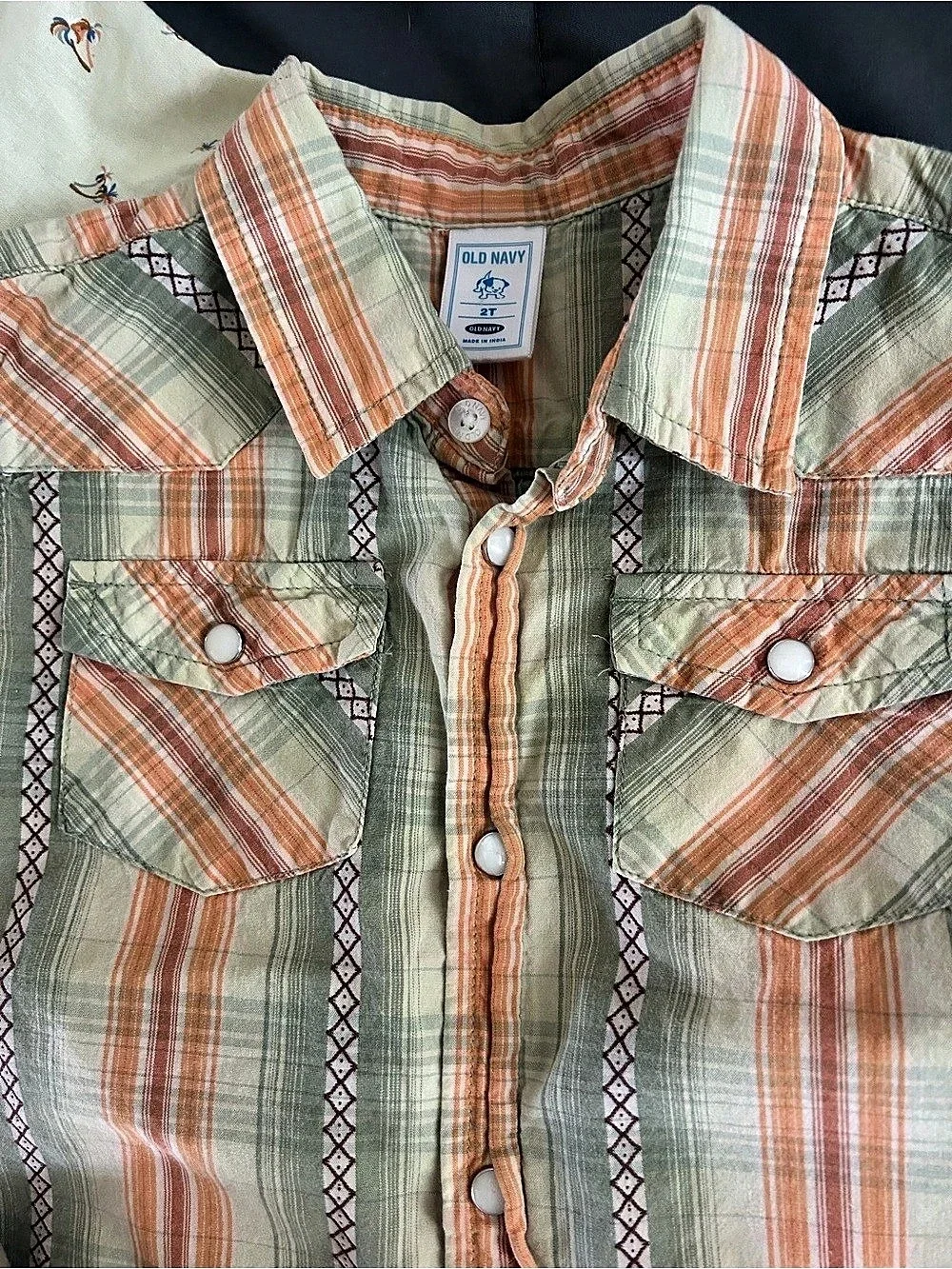 Little Boy Palm and Pearl snap Summer Sets